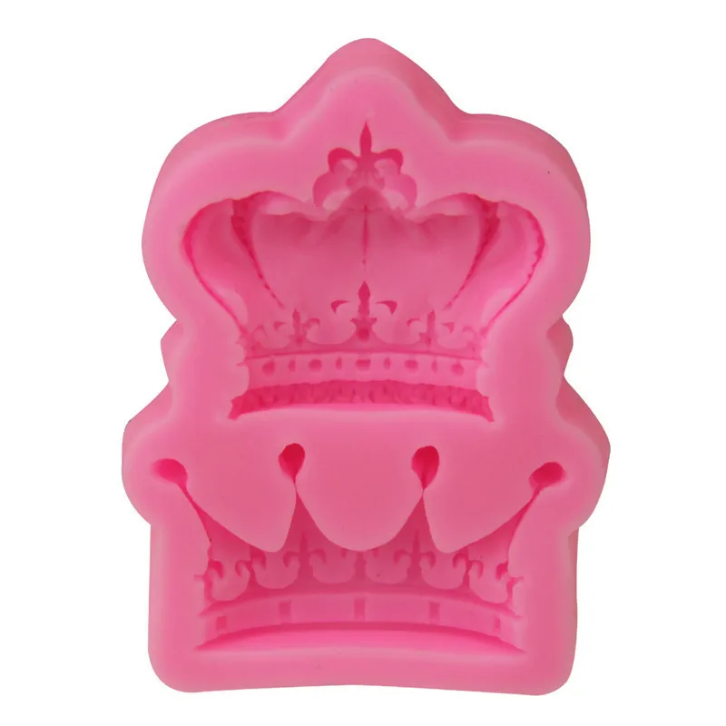New DIY 2 Holes Crown Silicone Cleansing Cake Mold Baking Tools Chocolate Handmade Soap Forming | Дом и сад