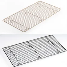 Инструменты для выпечки утолщенная большая зашифрованная охлаждающая стойка для хлеба черная антипригарная подставка для торта подставка для печенья стойки для проветривания