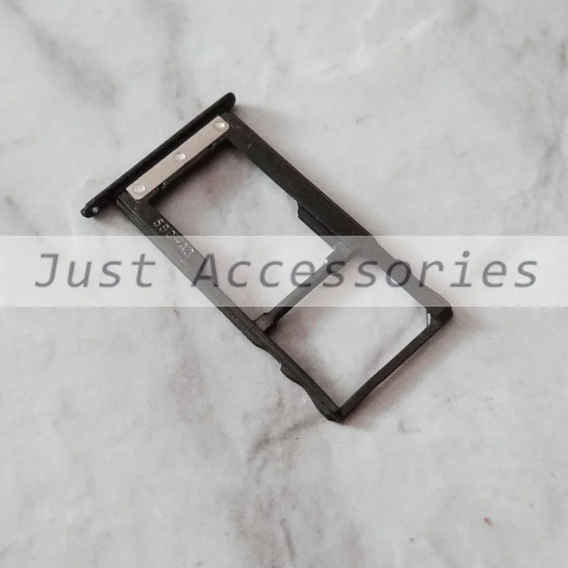 

used SD Tray Sim Card Holder Slot Replacement Parts for BQ Aquaris U2 Lite
