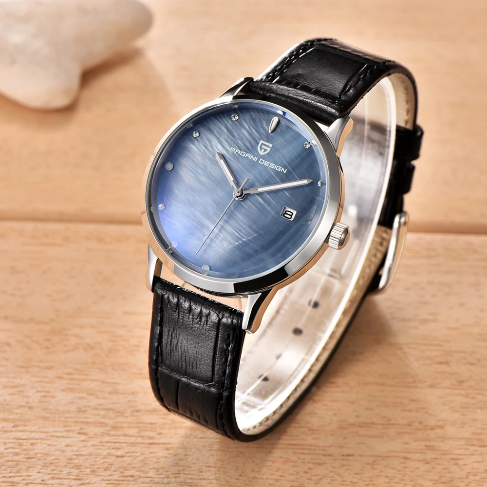 Pagani Дизайн роскошные женские часы со стальным кожаным ремешком женские кварцевые часы с браслетом Relogio Feminino