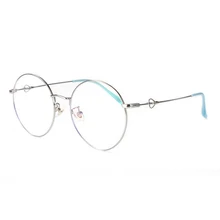 Handoer оптические очки круглой формы оправа для женщин очки Оптические рецептурные оправы винтажные очки