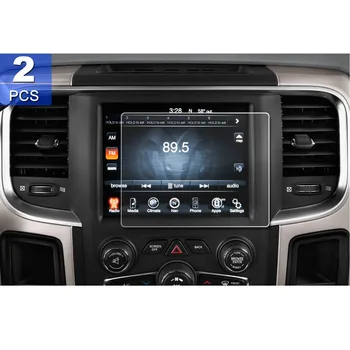 

RUIYA 2pcs PET screen protector for Dodge Ram 1500 2500 3500 Uconnect 8.4inch car gps navigation display,clear and transparent