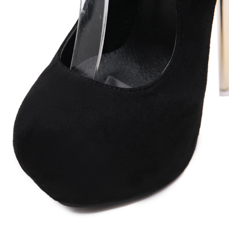 ENMAYLA New Fashion  Basic  Flock  Pointed Toe  Super High (8cm-up)  Zapatos De Mujer De Moda 2019 De Vestir Size 34-40 LY1063