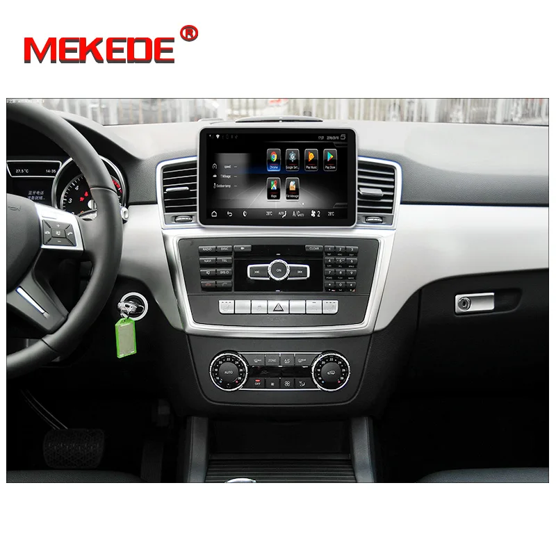Cheap MEKEDE HD Android 7.1 for Mercedes Benz M ML W166 GL X166 GLE Car Radio Multimedia Monitor GPS Navigation Bluetooth Head Unit 1