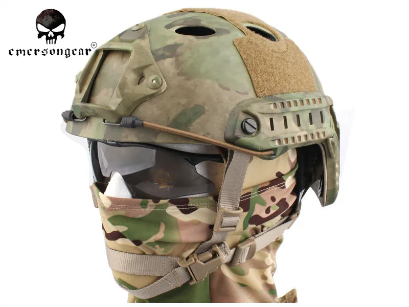 Для мужчин Военная страйкбол шлем армейские Pararescue ЭМЕРСОН БЫСТРО Шлем PJ Тип AT-FG EM5668G