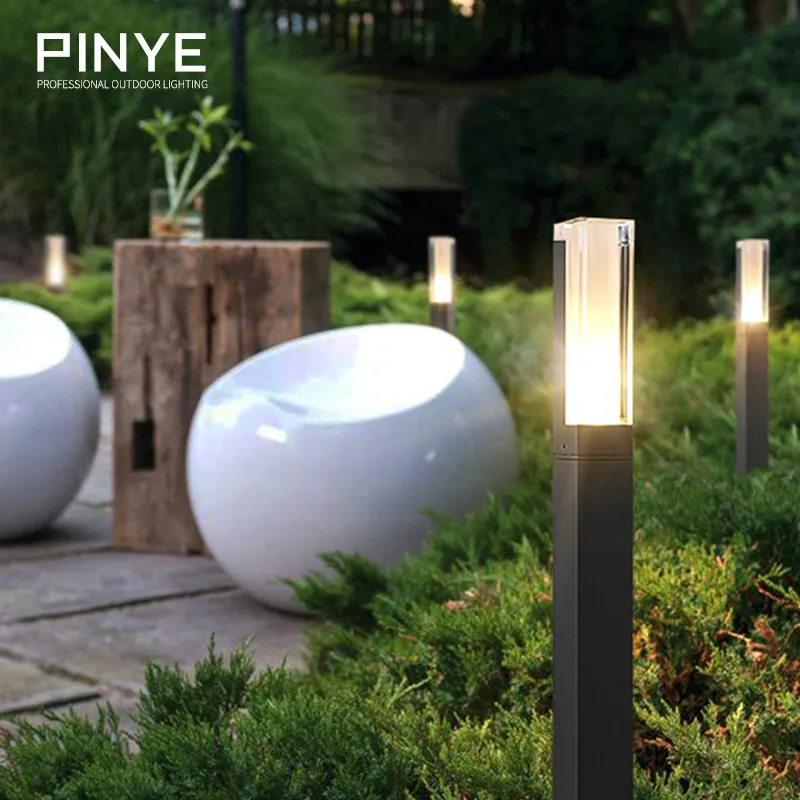 PINYE Outdoor Gazon Lamp Tuin Strawhat Led-lampen Road Binnenplaats Solar Licht Zwart Grijs Straat Warme Verlichting Lamp Gang PY021 PINYE Outdoor Gazon Lamp Tuin Strawhat Led-lampen Road Binnenplaats Solar Licht Zwart Grijs Straat Warme Verlichting Lamp Gang PY021