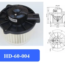 Автомобильный Кондиционер вентилятор двигателя/Электронный вентилятор/двигатель/Джаз вентилятор двигателя