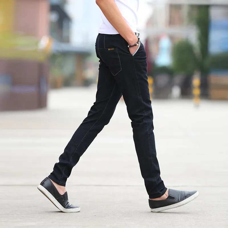 black jeans with side pockets