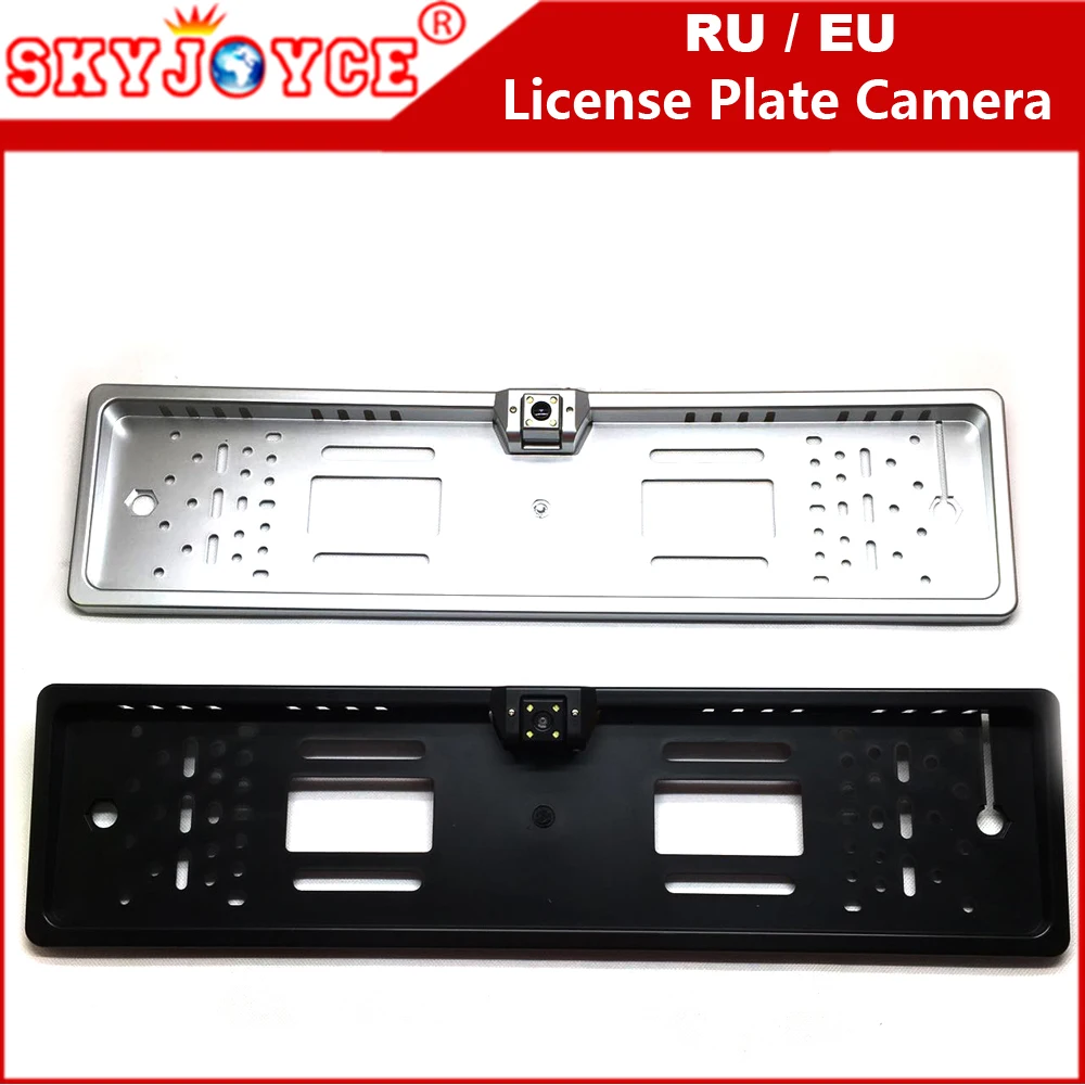 Freeshipping CCD HD rear view font b camera b font European license plate frame font b