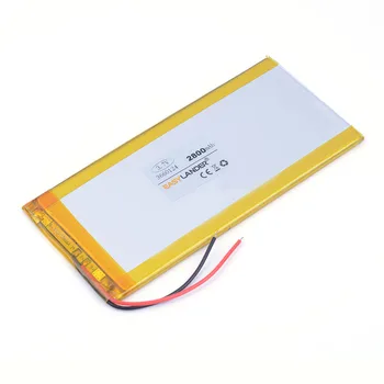 

lithium ion batteries 2800mAh 3660124 3.7V polymer battery 3660125 Tablet PC learning machine video game IPAQ MID