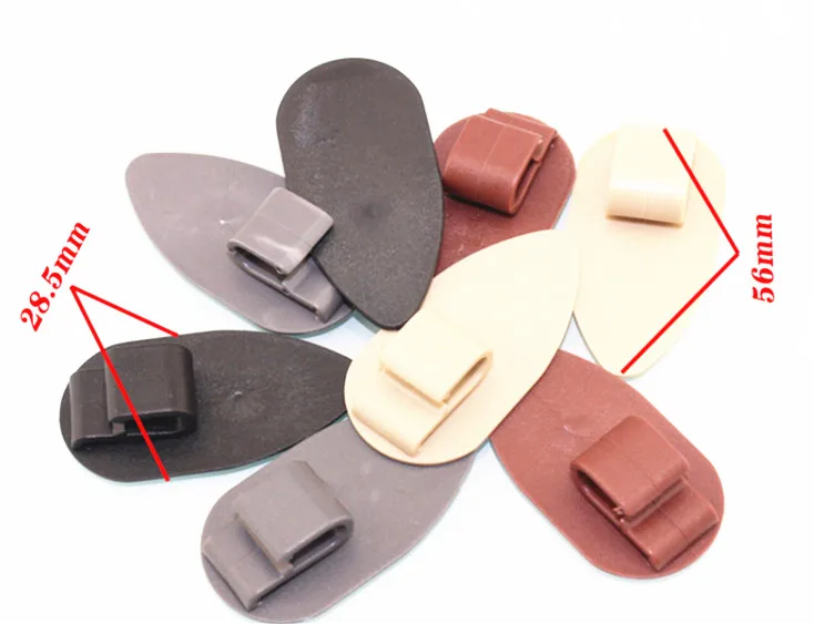 

8PCS Car large high-side wire loop carpet mats anti-slip movement of the movable edge fixed plastic fasteners