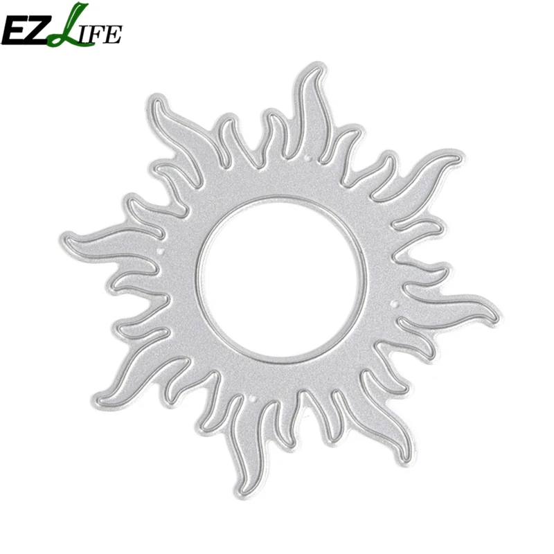 

Fiery Sun Metal Cutting Dies for DIY Scrapbooking Embossing Folder Stencil for DIY Paper Craft Dies Scrapbooking Dies LQW1472