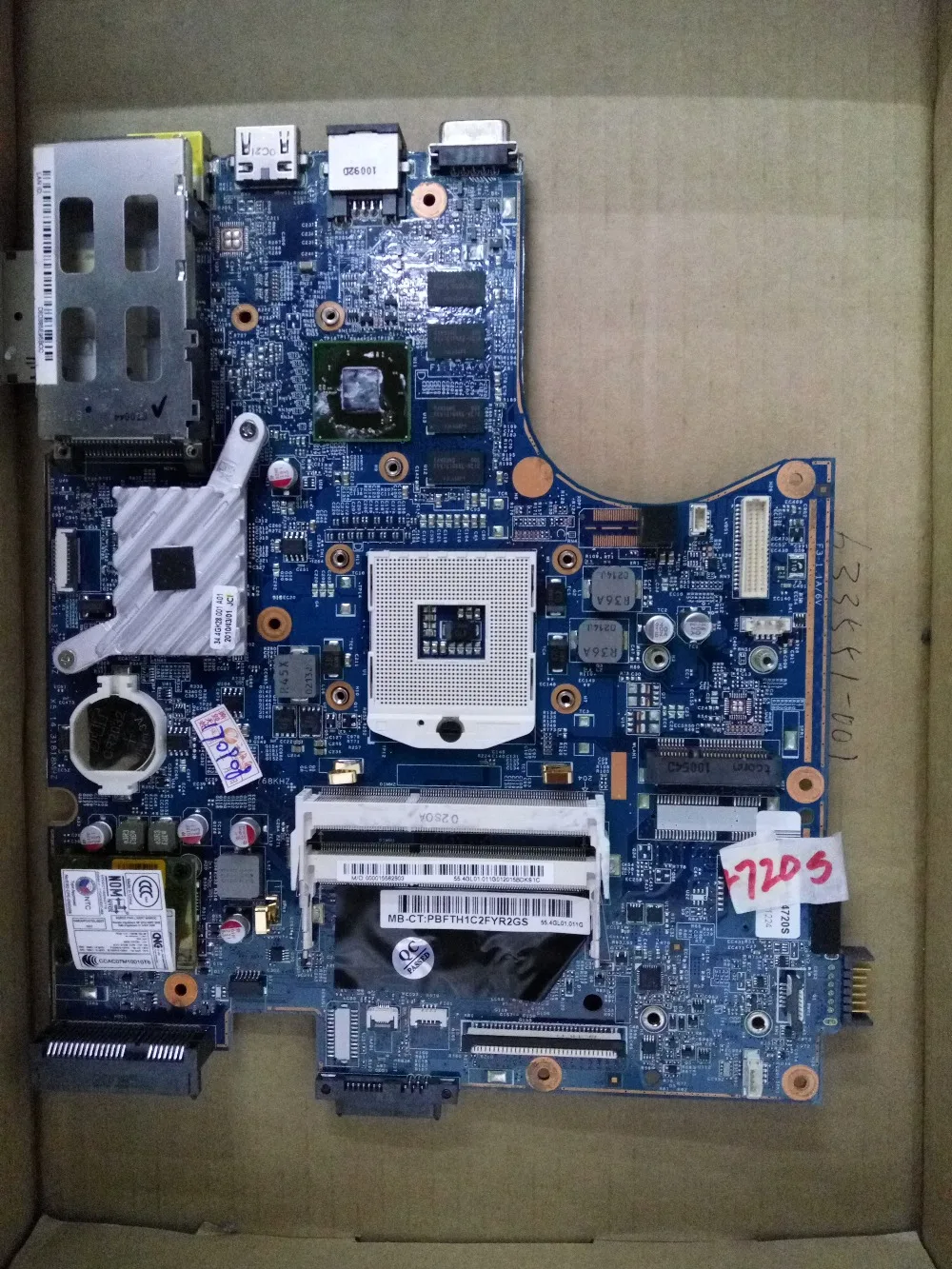 

633551-001 lap connect board connect with motherboard 4520S full test lap connect board