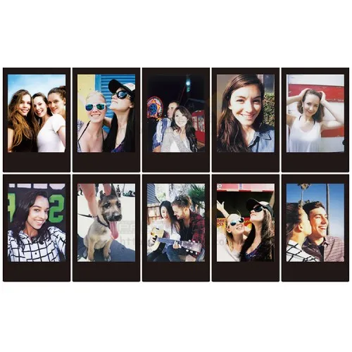 Оригинальная пленка Fuji Для Fujifilm Instax Mini 8 небесно голубая рамка + черная для 70 Plus 90 25