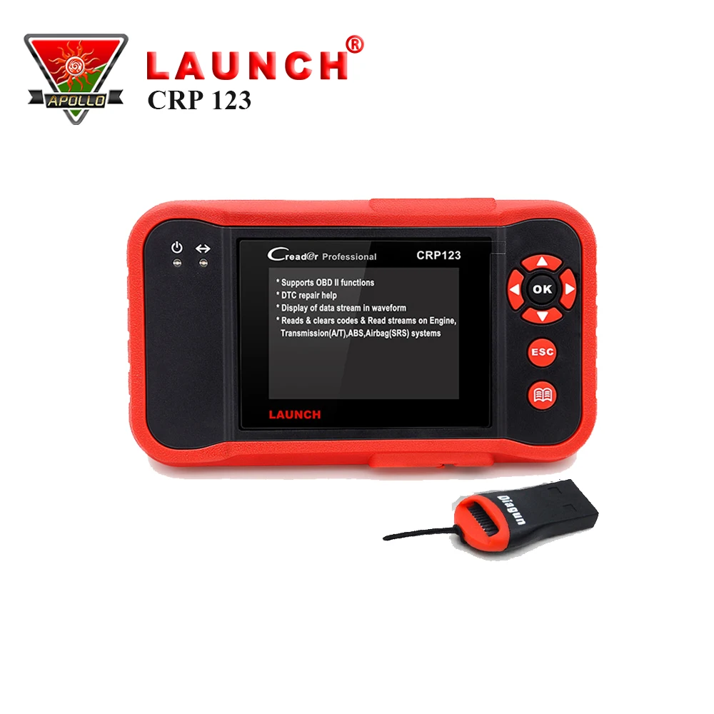 

[Launch Distributor] Oringial Launch Tool for Cars X431 Code Creader CRP123 /VII+ Profession Creader CRP 123 Update Online