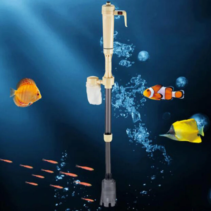 

Electric Aquarium Gravel Cleaner Water Filter Washer Siphon Vacuum Water Pump for Fish Tank Aquarium Cleaner Tools Accessories