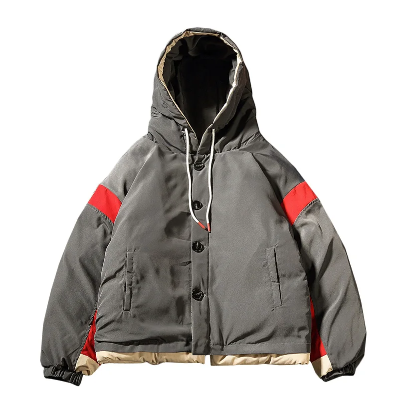 M-4XL, 5XL, зимняя куртка с капюшоном для мужчин, coton, зимнее пальто, Мужская Толстая парка, мужские свободные теплые мужские зимние куртки и пальто