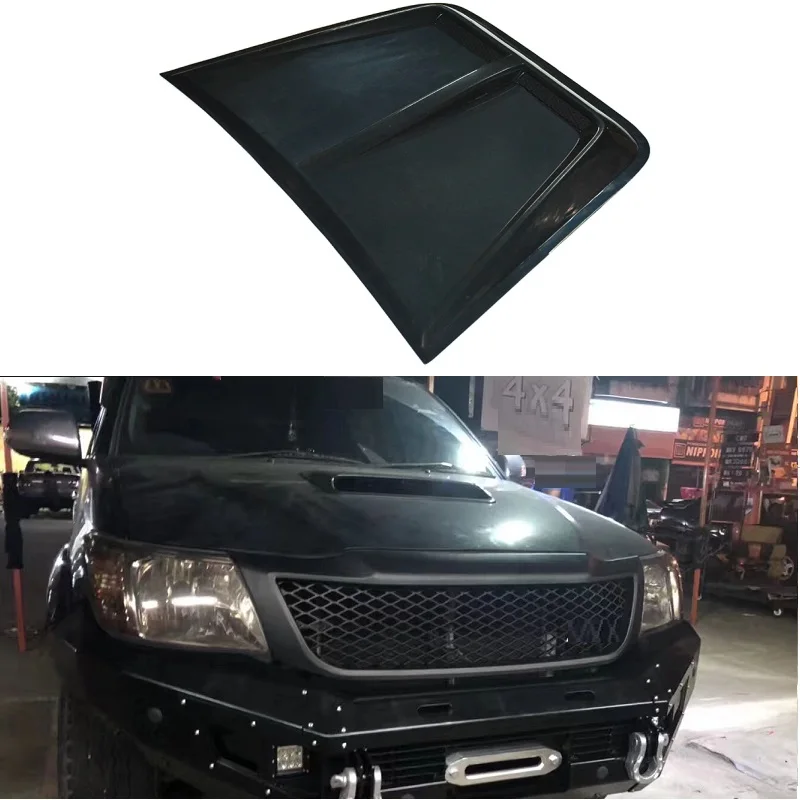 

EXTERIOR AUTO ACCESSORIES 4X4 CAR PARTS BONNET SCOOP COVER FRONT TRIMS COVERS FIT FOR HILUX VIGO 2005-2014 PICKUP CAR COVER