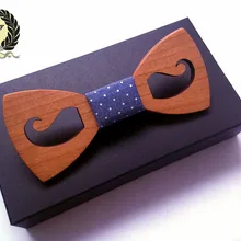 Дизайн Полые Модные Точки деревянный галстук-бабочка Галстуки Для Свадьба бренд Новинка ручной работы деревянные галстуки-бабочки галстуки для мужчин деревянные B