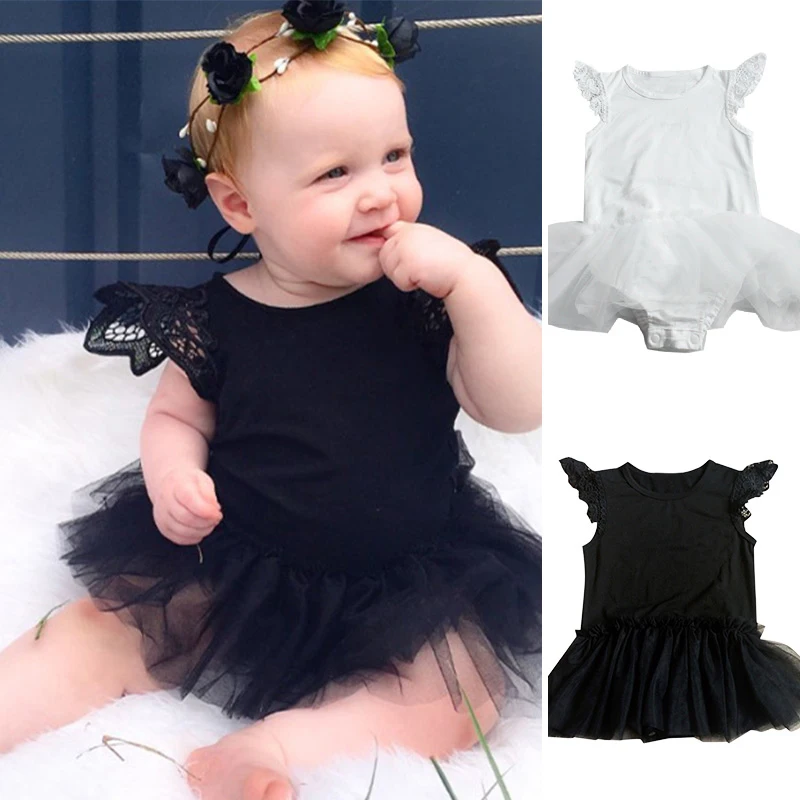 

BOBORA Summer Newborns Romper Baby Girls Sleeveless Jumpsuit Infant Tutu Dress Clothes Outfits