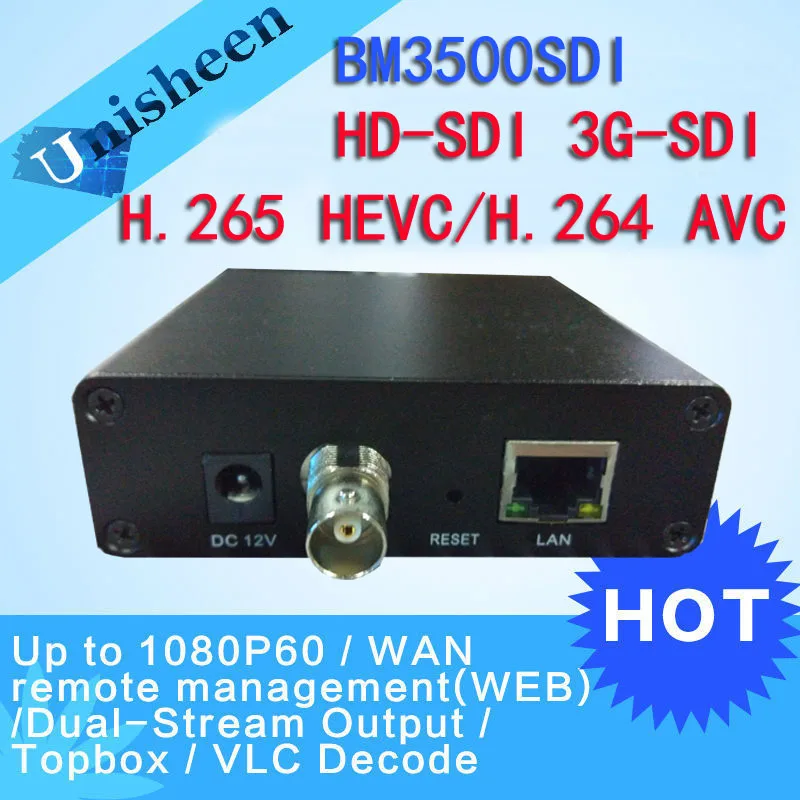 Prix pour H.265 HEVC MPEG-4 AVC/H.264 HD SDI Encodeur Vidéo 3G-SDI Émetteur Diffusion en direct codeur sans fil iptv encodeur H264 Prix pour H.265 HEVC MPEG-4 AVC/H.264 HD SDI Encodeur Vidéo 3G-SDI Émetteur Diffusion en direct codeur sans fil iptv encodeur H264