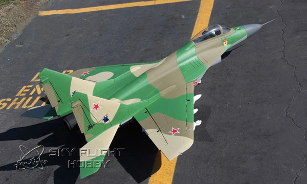 

Skyflight LX model RC Twin 70mm duct fan plane model jet MIG29 MIG-29 PNP Standard