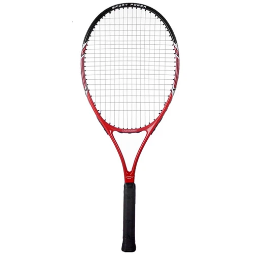 Raquette теннисные ракетки Professional Sports Training углеродное волокно алюминиевые теннисные ракетки Tennisracket ракетки для бадминтона - Цвет: Красный