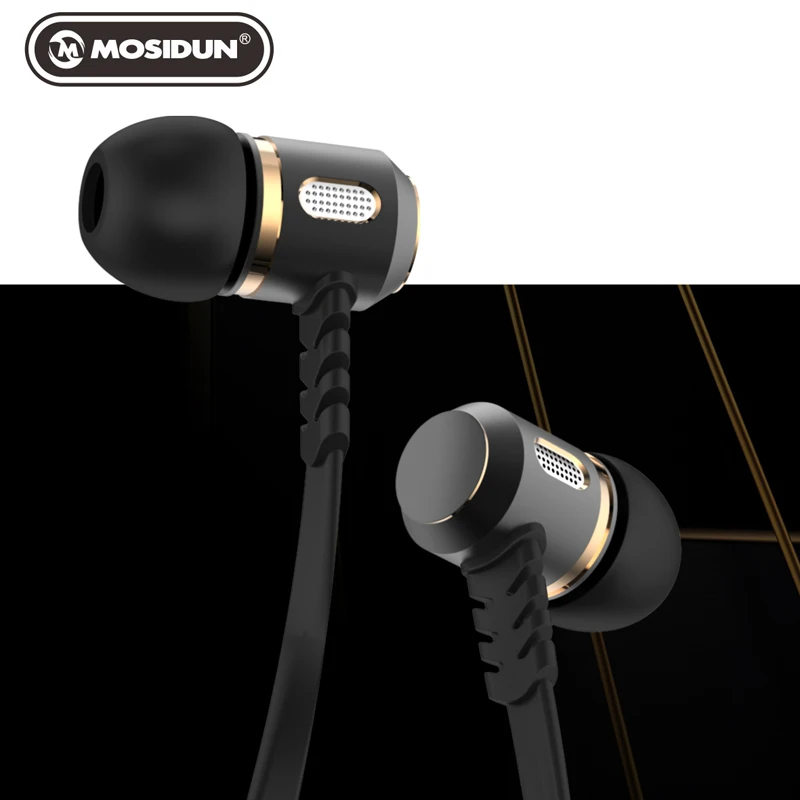 Беспроводные Bluetooth наушники Mosidun из алюминиевого сплава Спортивная гарнитура с