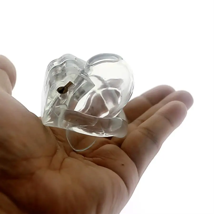 Мужское устройство верности The Nub of HT V3 с 4 кольцами микро клетка на член резиновый