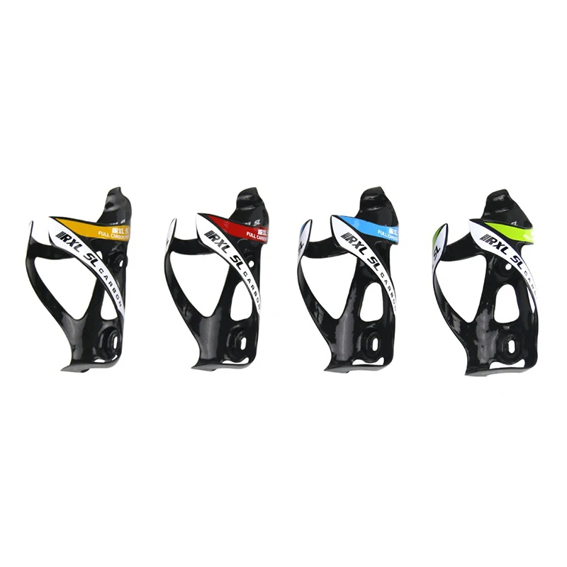 RXL SL Cage Cycling Water Bottle Holder For Bicycle Less Than 75g RedYellowBlueGreen 3K Glossy Bottle Cage Bike Carbon  (8)
