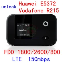 unlocked Huawei E5372 Vodafone R215 4G LTE wifi router CAT4 150Mbps 3G wireless lte 4g Dongle