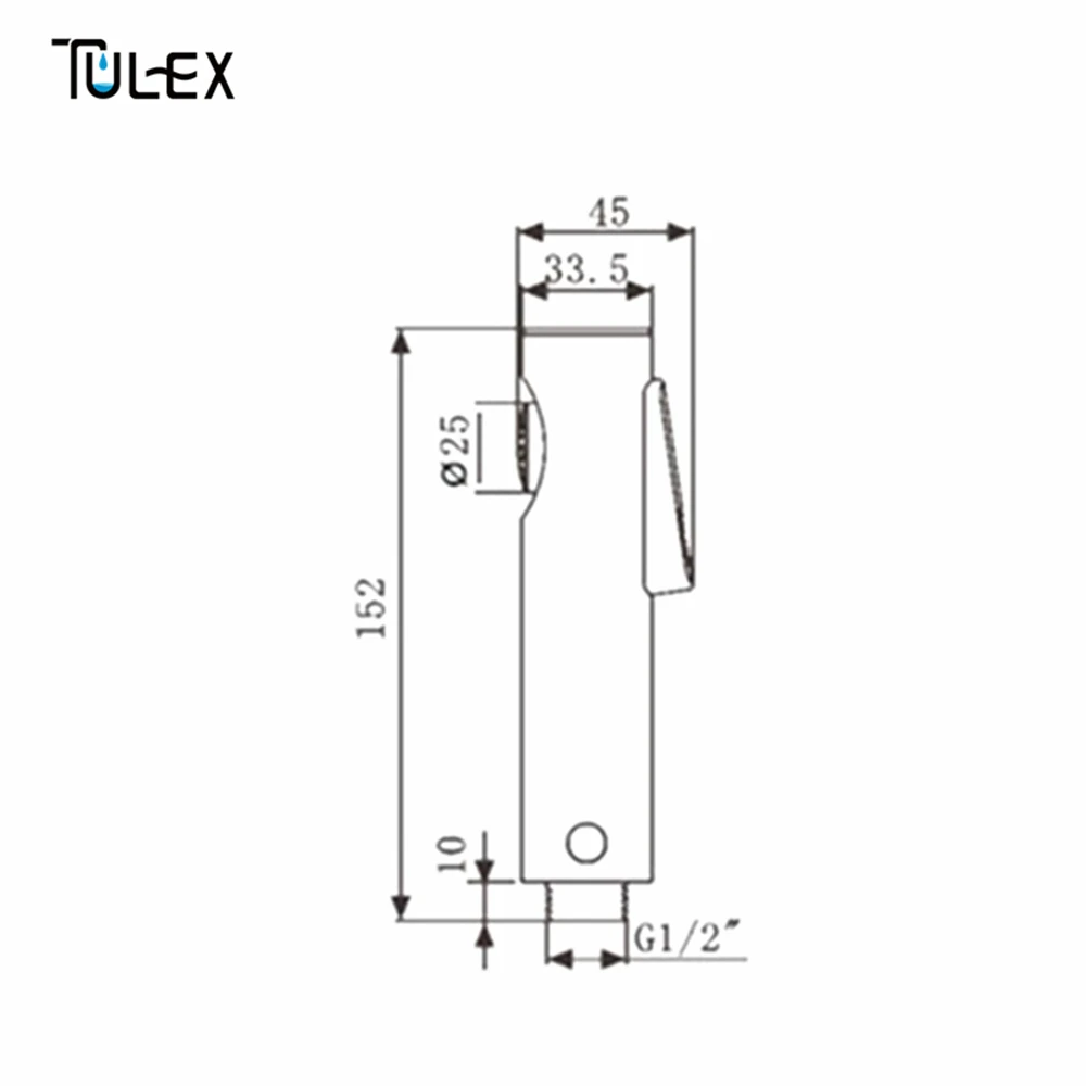 TULEX Туалет Биде Душ ручной опрыскиватель душевая головка Ванная комната хромированная гигиенические душевые аксессуары для ванной комнаты