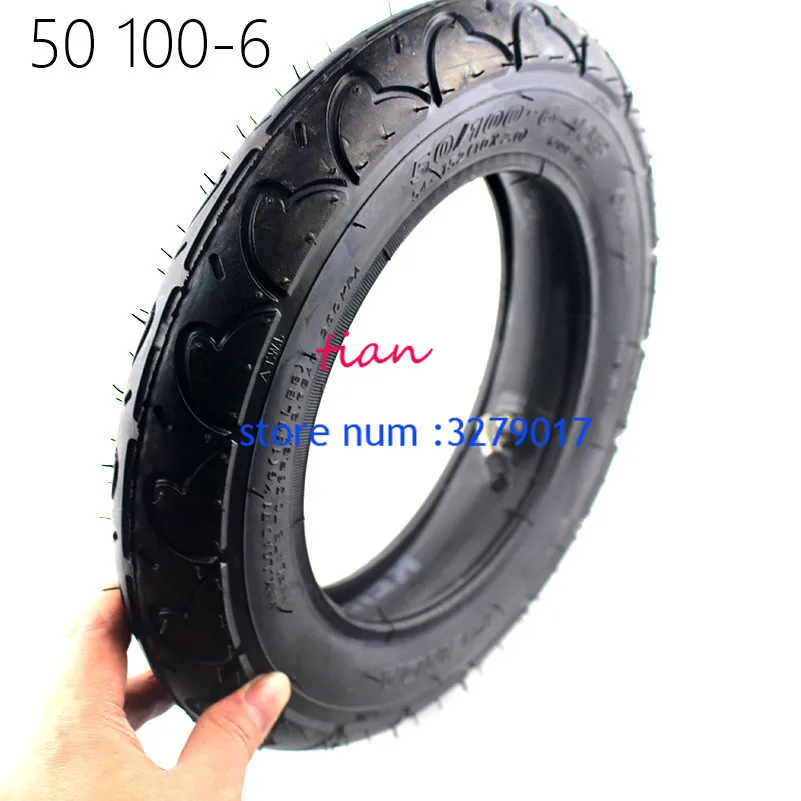 

2019 New Good Quality 50/100-6 10X2.0 WHEEL tire Inner Tube and outer tyre Electric Scooter Balancing Hoverboard Tire