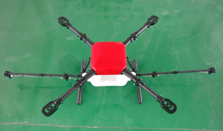 

YRX410 10L Agriculture drone 1200mm umbrella folding pure carbon fiber frame kit included 10KG spray gimbal