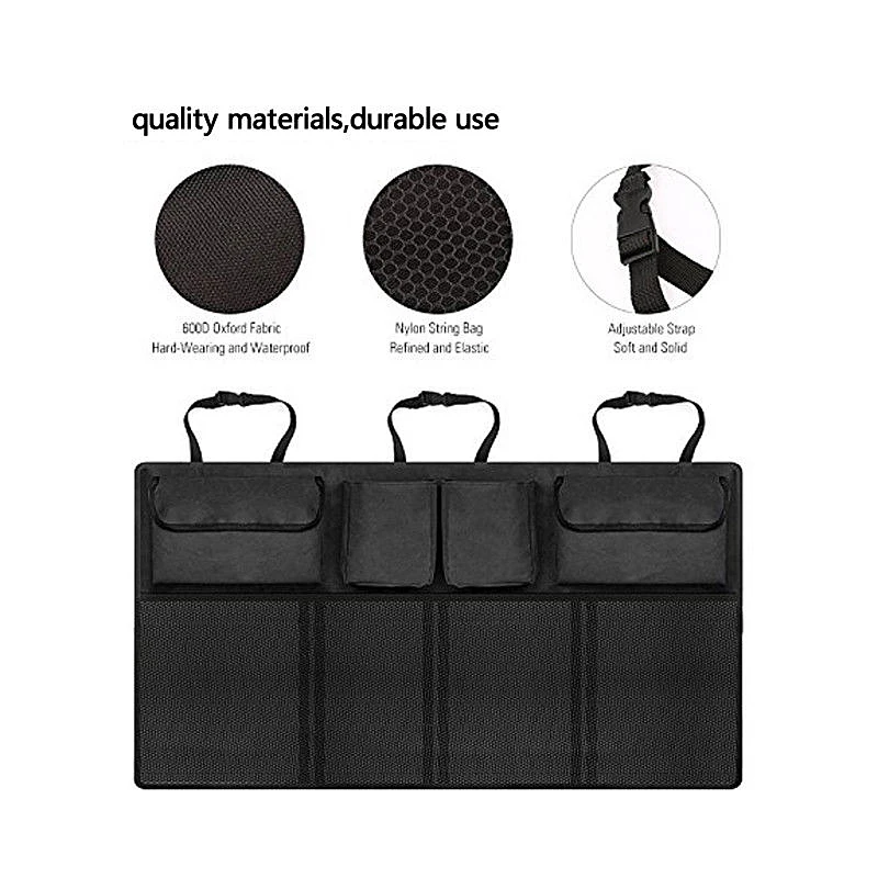  Car Trunk Organizer Large Capacity Adjustable Backseat Oxford Storage Bag Universal Automobile Seat - 32972131188