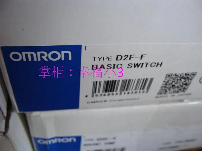 5 шт./упак. сделано в Японии OMRON D2F-F мышь Кнопка Микро переключатель 10 миллионов жизни