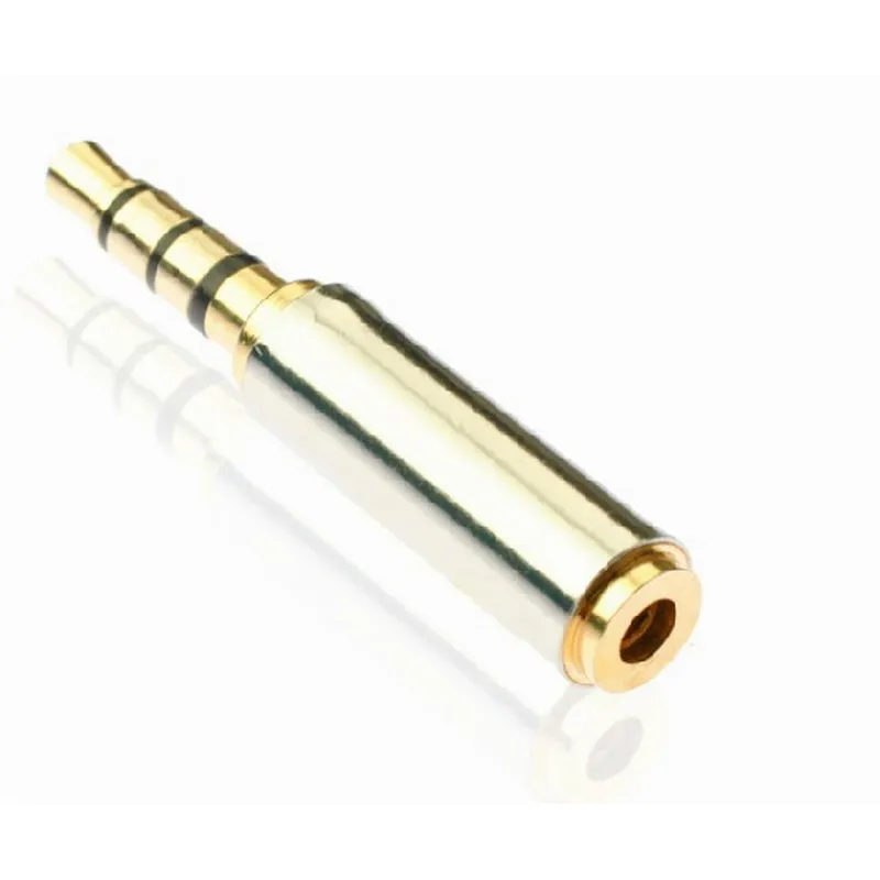Переходник для наушников со штекера 3 5 мм на гнездо 2 мм|headset adapter phone|headset sportadapter iso |