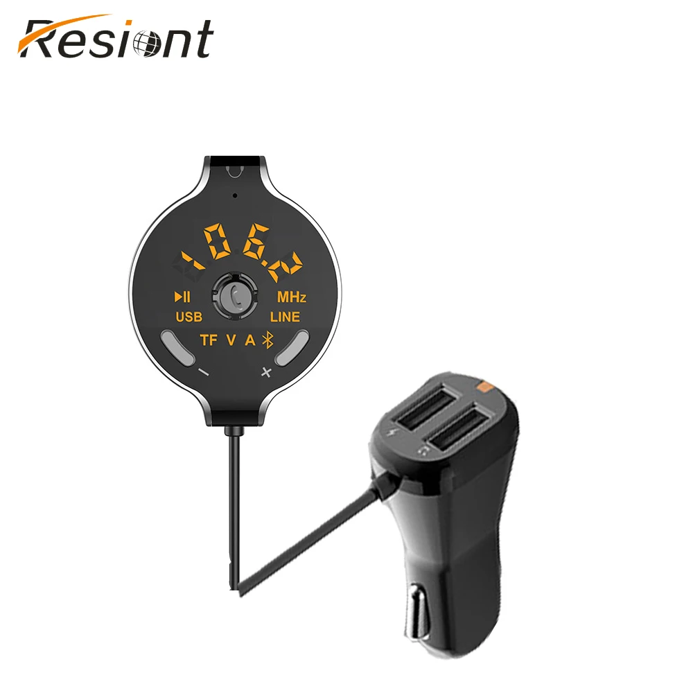 

aux bluetooth Car Kit Handsfree Bluetooth FM Transmitter LCD MP3 Player USB Charger 3.1A handsfree usb bluetooth fone bluetooth