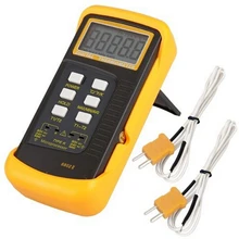 K Type font b Digital b font Thermocouple font b Thermometer b font 1300C Professional Dual