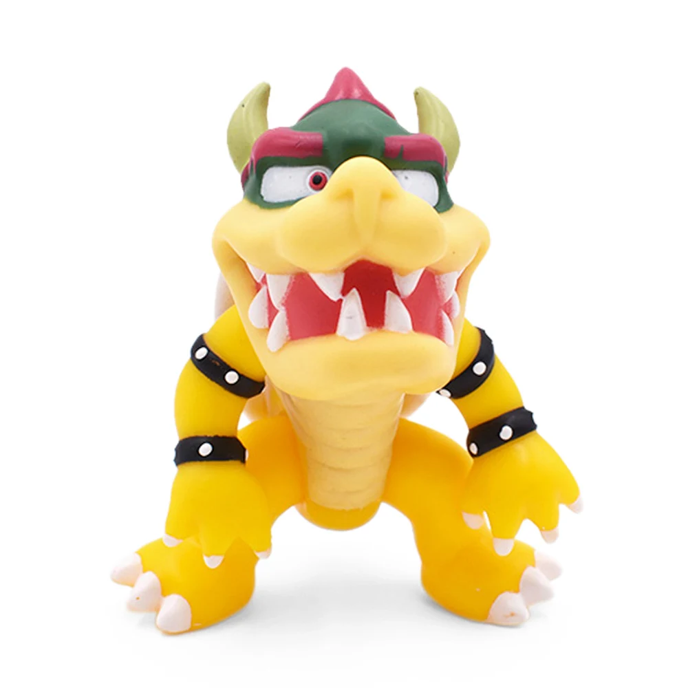N 8-15 см Фигурки "Супер Марио" игрушки Super Mario Bros Bowser Luigi Koopa Yoshi Mario Maker Odyssey ПВХ фигурка модель игрушки куклы - Цвет: N