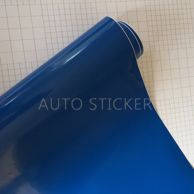 dark blue glossy vinyl car wrap 2