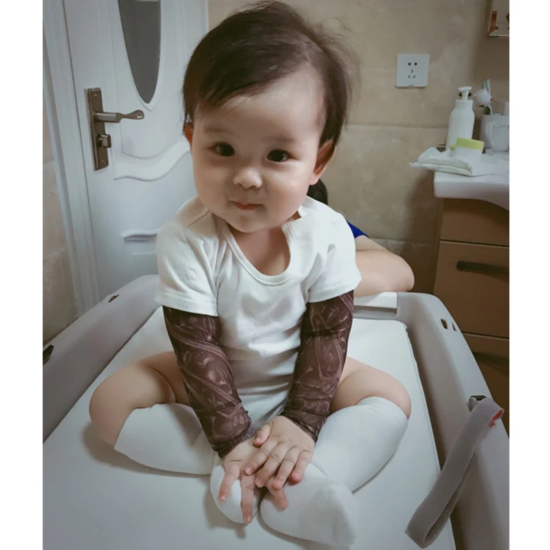 Newborn Baby Girls Boys Long Sleeve Jumpsuit Warm Skeleton Rock Cotton Jumpsuit