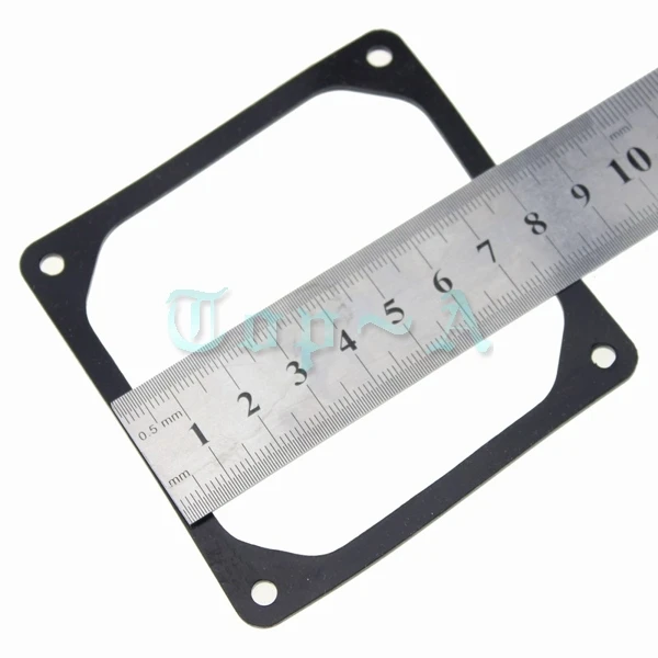 

1 PCS 9cm 90mm PC Case Fan Anti Vibration Gasket Reduction Noise Silicone Shock Absorption Pad Black 92x92mm