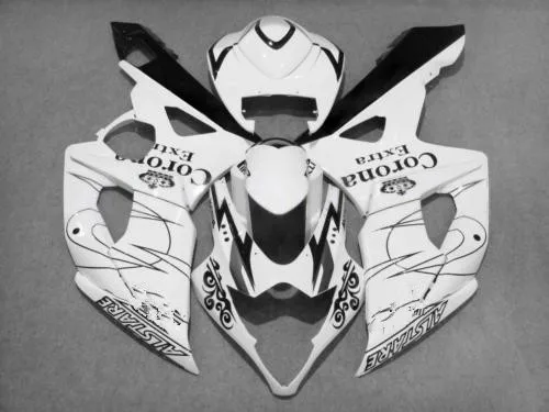 Литьевая форма обтекатель комплект для GSXR1000 05 06 GSXR 1000 K5 2005 2006 ABS новый белый черный