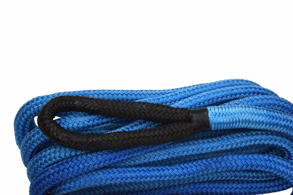 US $122.71 Blue 78inch30ft22mm9m Kinetic Recovery RopeDouble braied Nylon Energy RopeTowing RopeBubba Rope