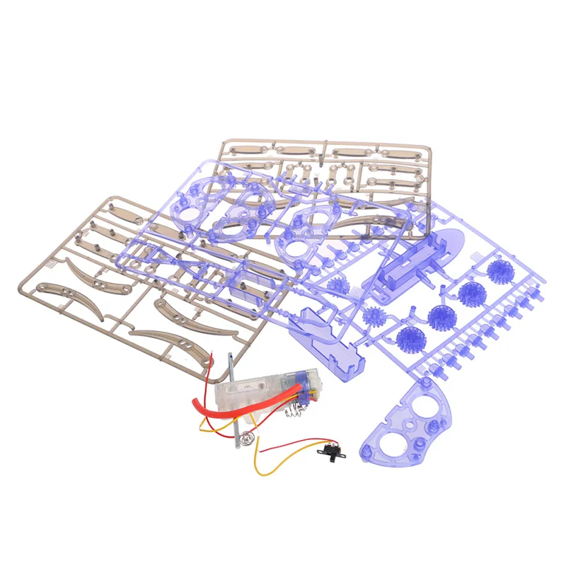 

Electric Spider Robot DIY Toy Educational Assembles Model Handwork For Kids Toy Gift