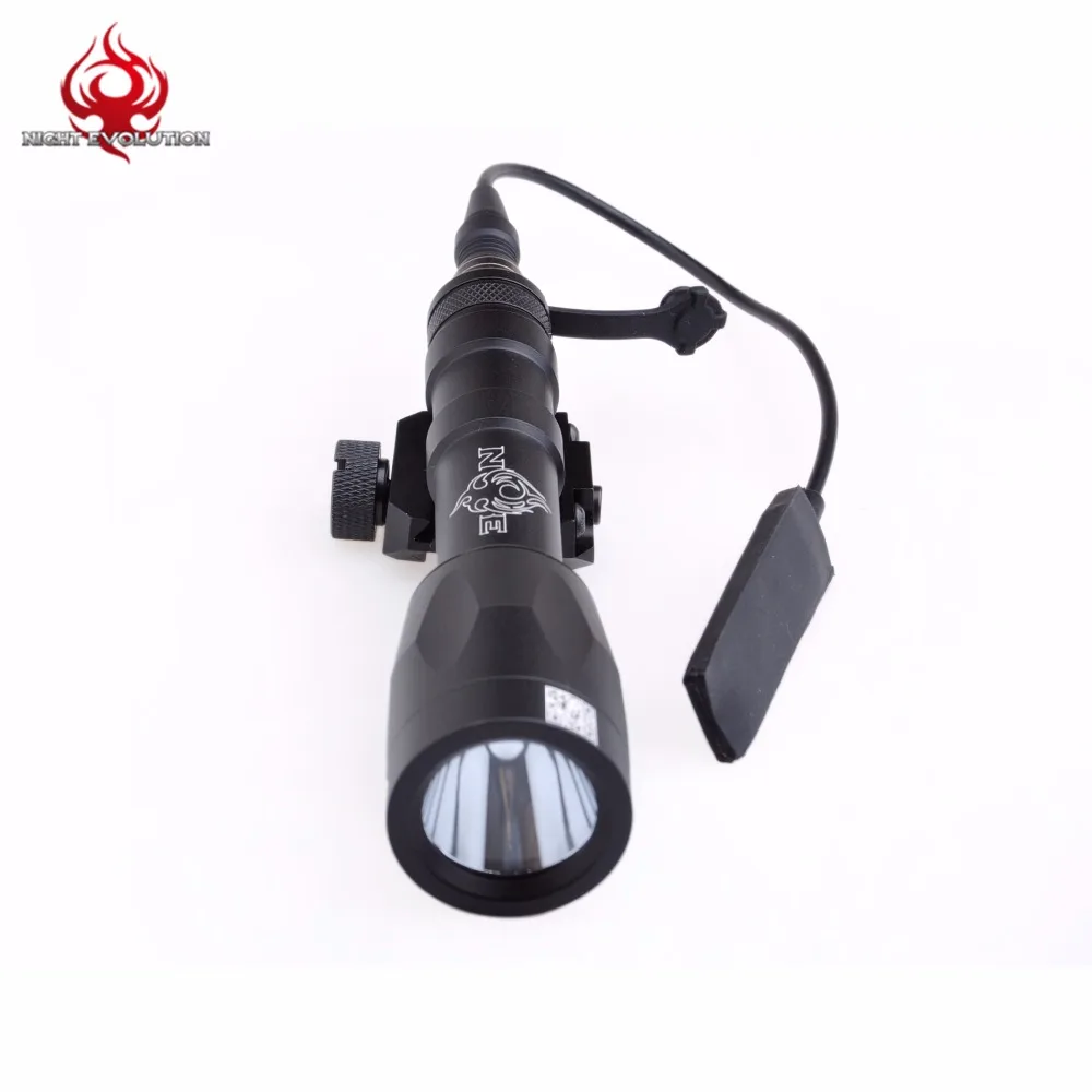 Rifle de Caça Evolução Noite Airsoft Arma Leve M600p Levou Luz Olheiro Softairô Linterna Lanterna Tática Ne04027 6 Luz Olheiro Softairô Arma Rifle de Caça