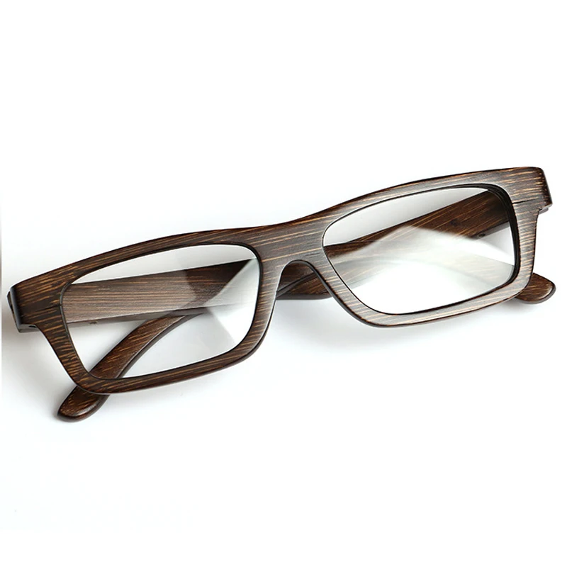 BerWer 2020 Новое поступление бамбуковые очки настоящие деревянные прозрачные линзы