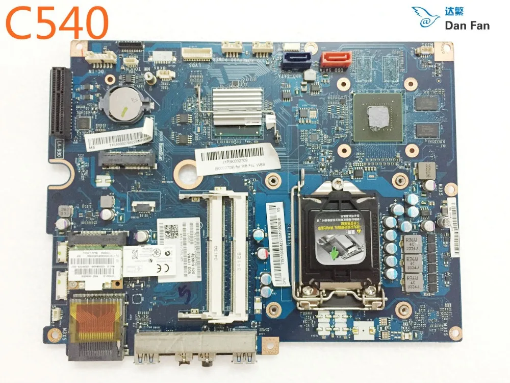 90002709 для Lenovo C540 AIO материнская плата CIH61S VBA01 LA-9304P 100% протестирована полностью |