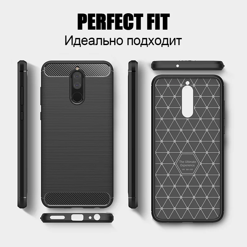 Matte Carbon Fiber Silicone Case For Huawei P10 P9 P8 Lite 2017 Case Soft TPU Cover For Huawei Mate 10 Lite P20 Pro P Smart Case (10)